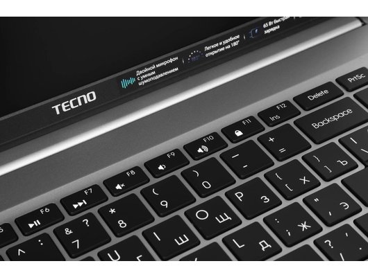 Ноутбук Tecno MegaBook K16SDA/71005000523/Ryzen 5-7430U/8Gb/512Gb/16 FHS IPS/Win11 серый